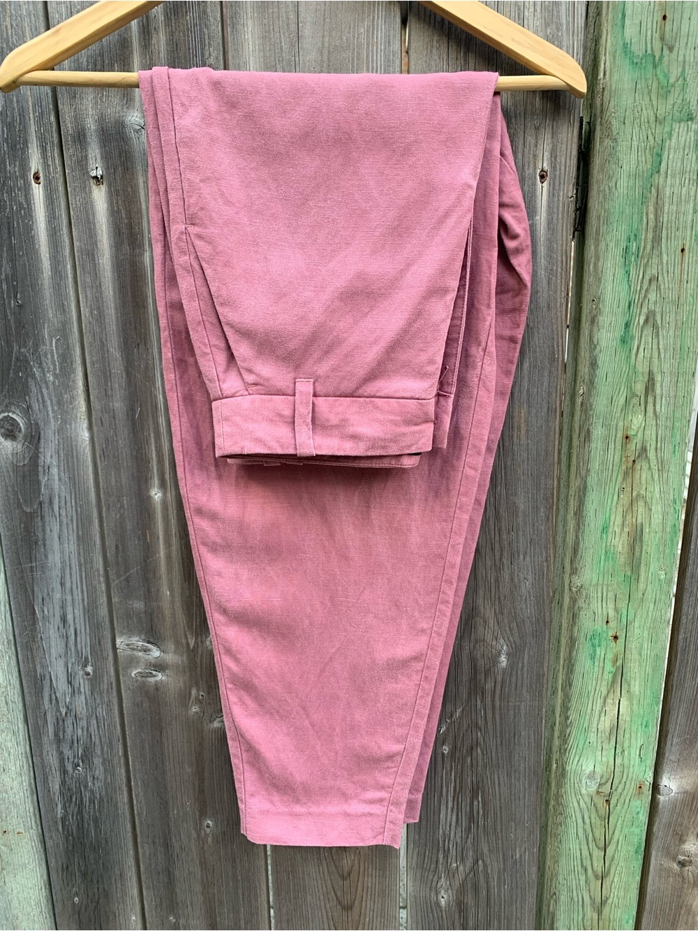 Frank and Oak Amelia Retro Dusty Pink Pants Size 4